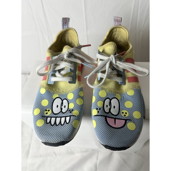 Adidas NMD R1 Refined x Kevin Lyons Monster Sneakers - Size 3 - Picture 1 of 8